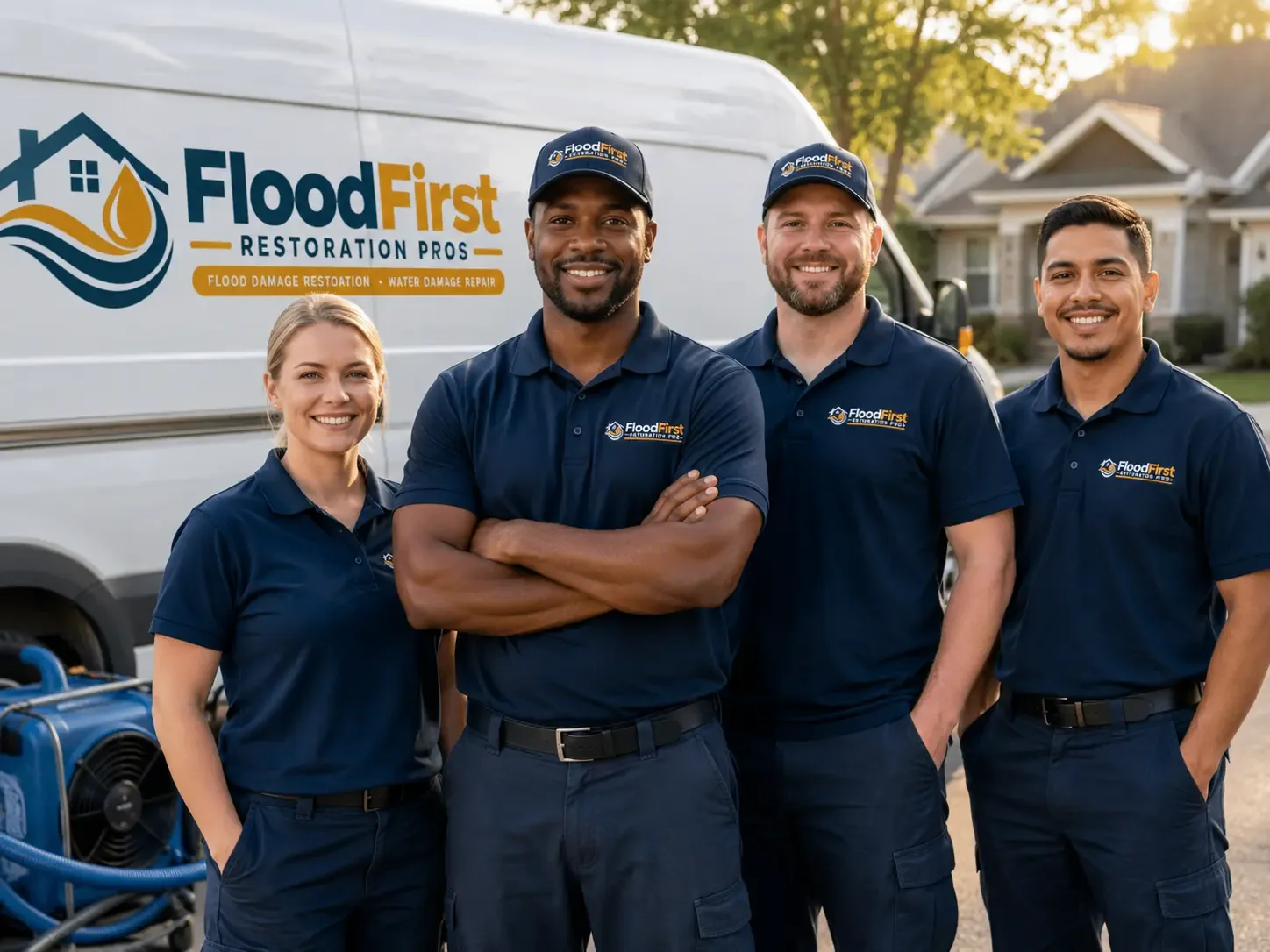 Flood Damage Restoration company in Coral, MI